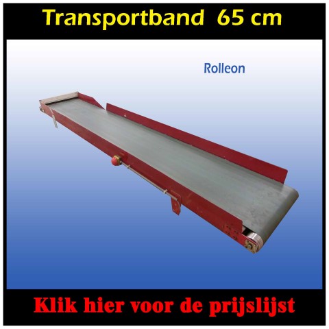 transportband afval 