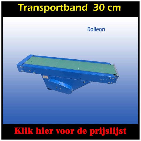 transportband opvoerbanden RVS