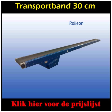 transportband opvoerbanden RVS