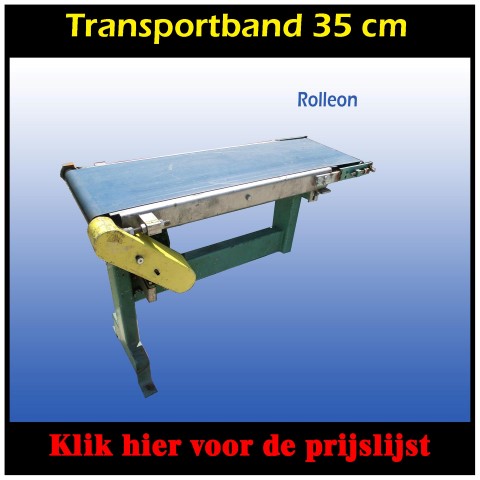 Transportband groente en fruit 