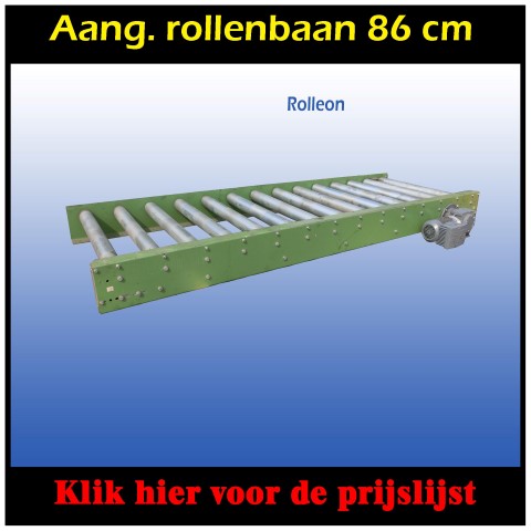 Aangedreven rollenbanen 86 cm 