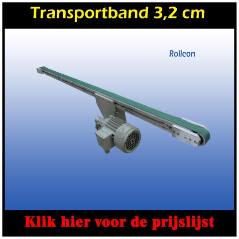 Transportband zaagmachine
