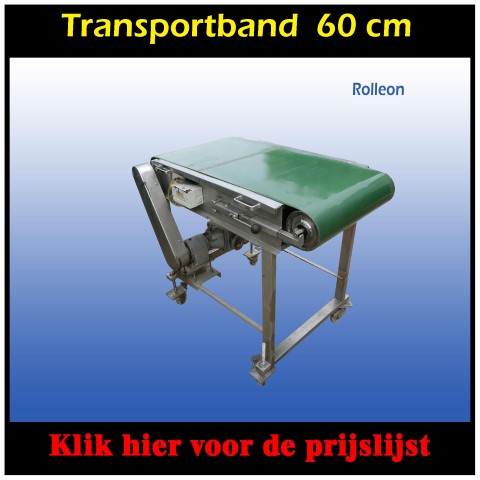 Transportband RVS 60 cm 