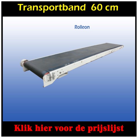 Transportband opvoerband