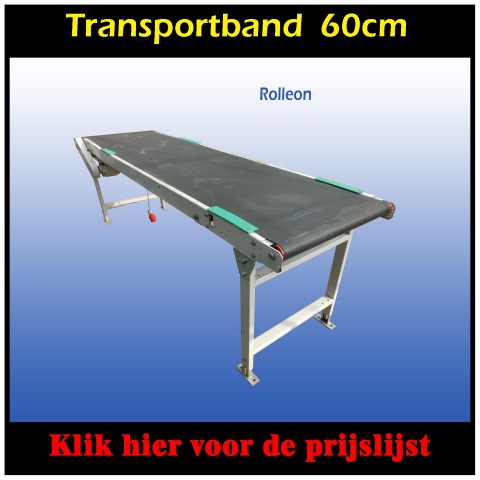 Transportband opvoerband 