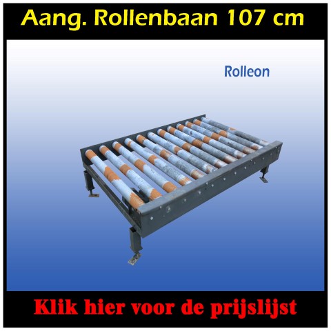 Aangedrevenrollenbaan gebruikt 60 cm