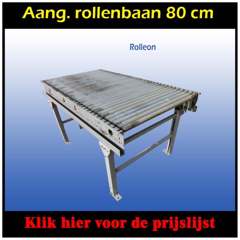 rollenbaan met buffer