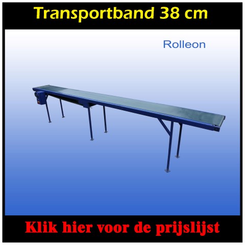 transportband te koop 38 cm 