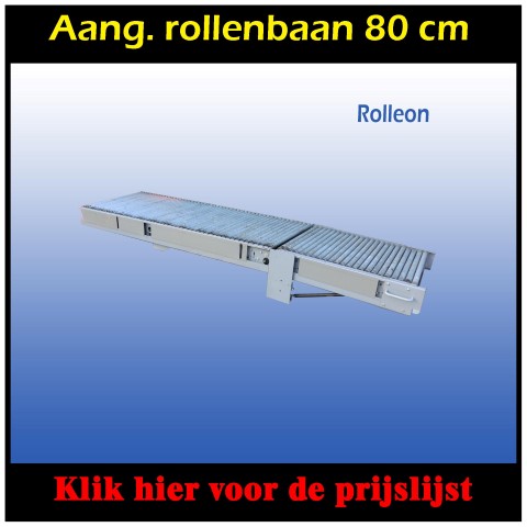 rollenbaan met buffer