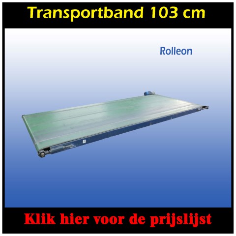 RVS transportband