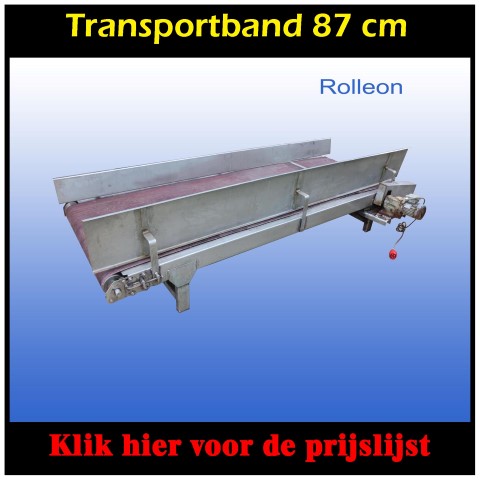 Transportbanden opvoerbanden