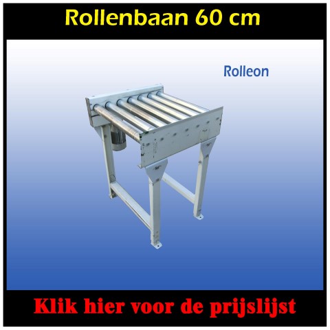 aangedreven rollenbaan als nieuw 60 cm