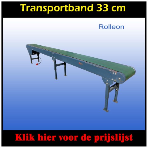 Transportband groente en fruit 