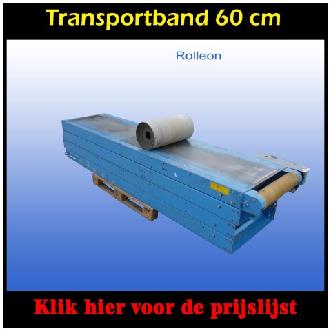 Transportband opvoerband 