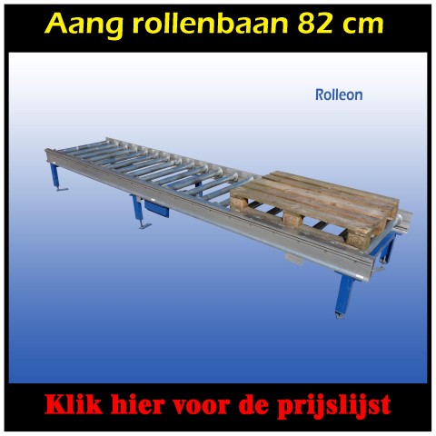 rollenbaan met buffer