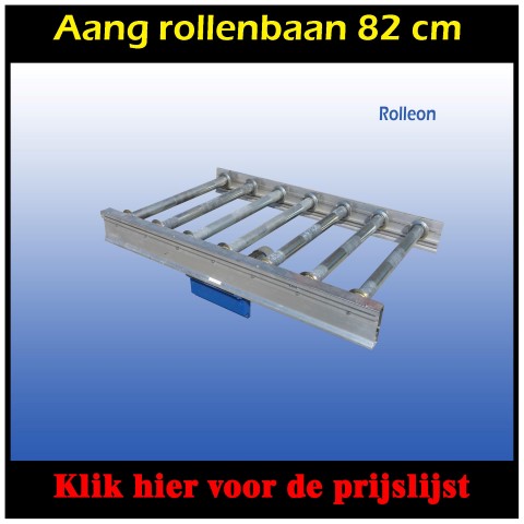 rollenbaan met buffer