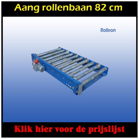 rollenbaan met buffer