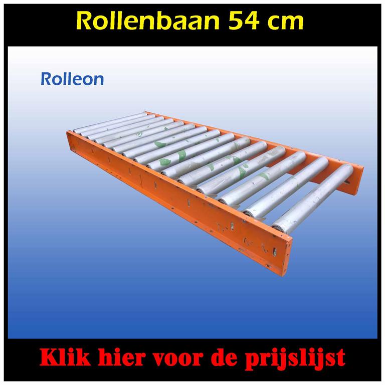 onaangedreven rollenbanen 54 cm 