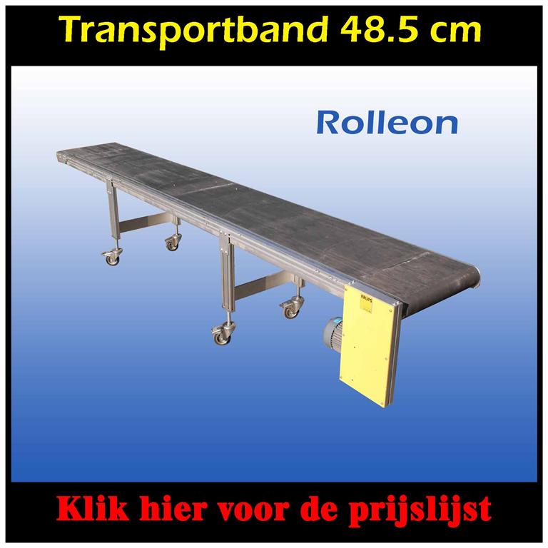 Aangedreven transportband 48,5 cm