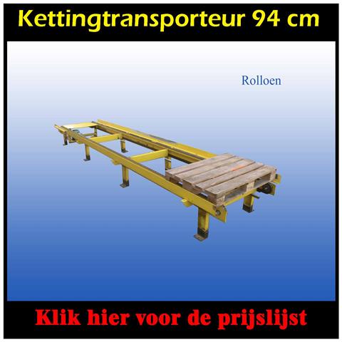 Aangedreven rollenbanen 90 cm