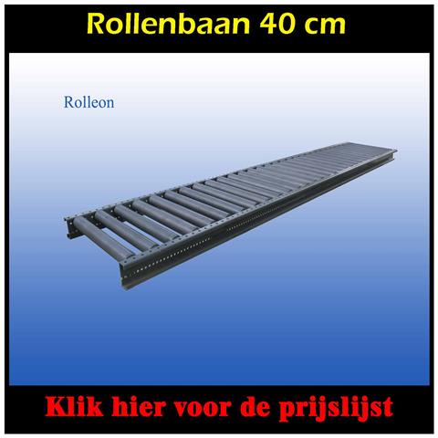Kunststof rollenbaan 40 cm 