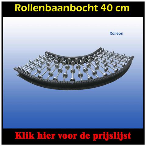 rollenbaanbocht 40 cm