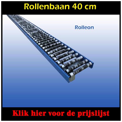 Aangedreven rollenbaan 40 cm 