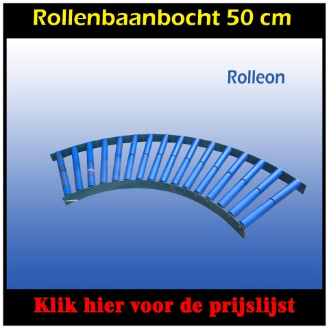 rollenbaanbocht 50 cm 