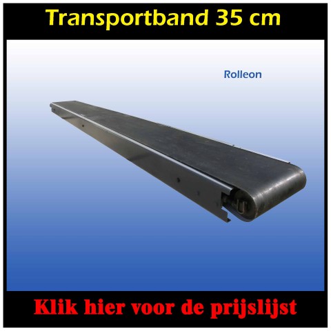 Aangedreven transportband 35 cm