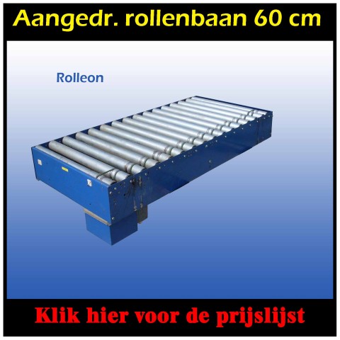 aangedreven rollenbaan 60 cm