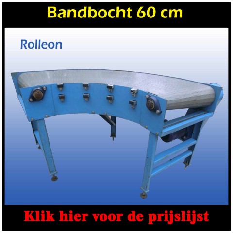 rollenbaanbocht 90 graden 60 cm