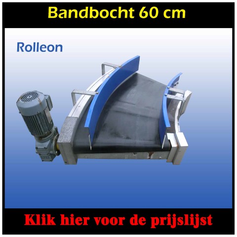 rollenbaanbocht 90 graden 60 cm