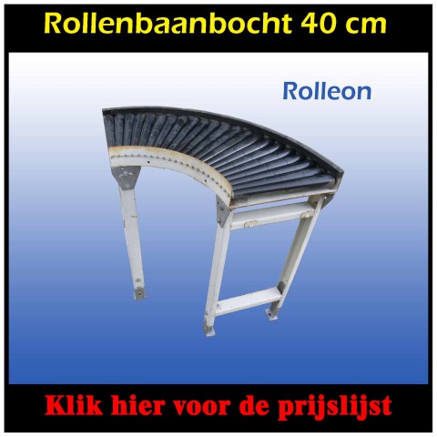 rollenbaanbocht gebruikt