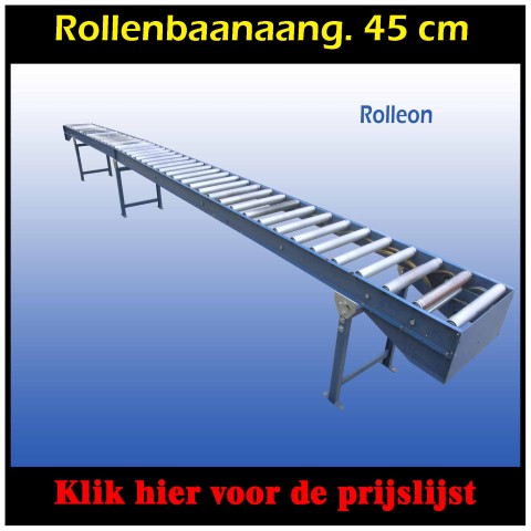 rollenbaan aangedreven goedkoop 45 cm