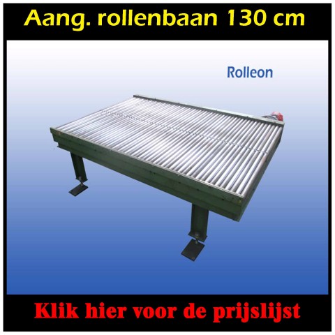 aangedreven rollenbanen 135 cm