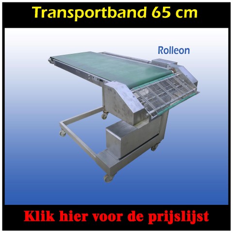 Transportband RVS 65 cm