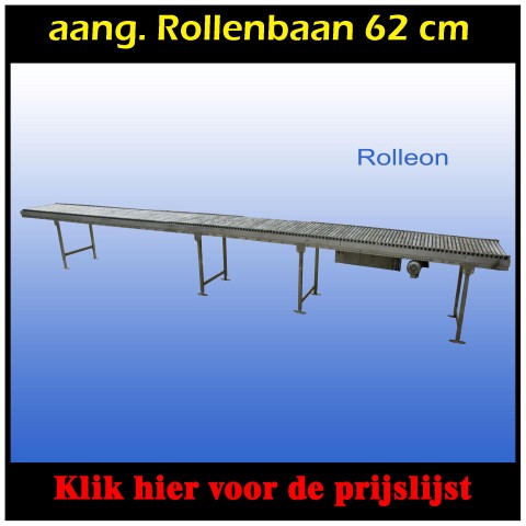 aangedreven rollenbaan gebruikt 65 cm