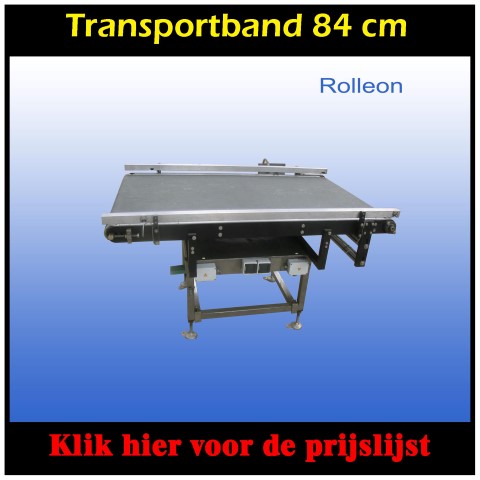 Aangedreven transportband 84 cm