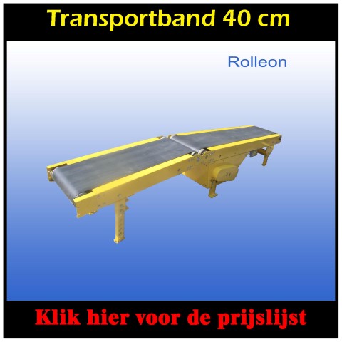 transportband te koop 40 cm 