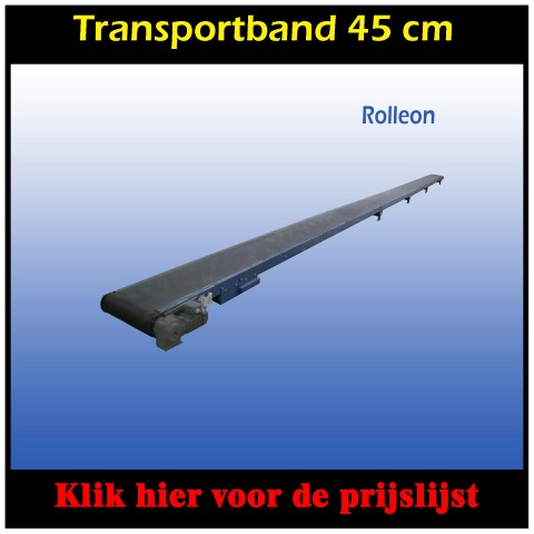 transportband te koop 45 cm 