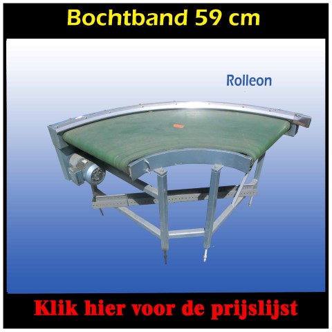 Bandbocht transporband