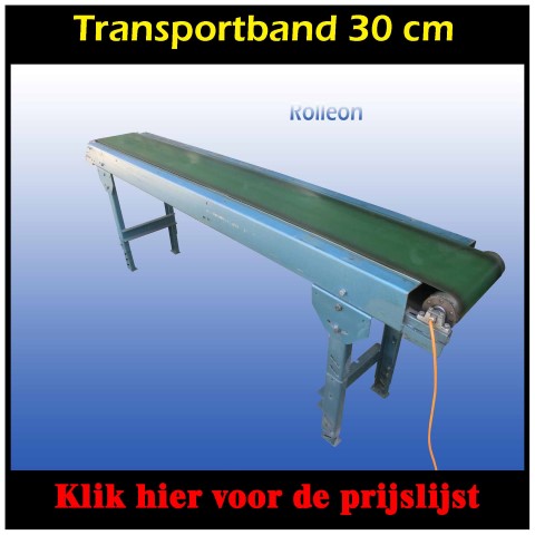 transportband Van de Graaf 30 cm