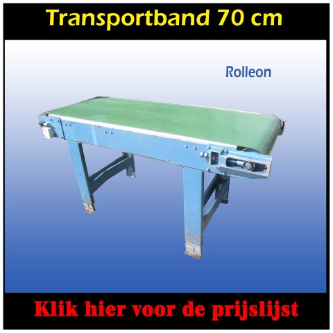 TRANSPORTBANDEN 70 cm 