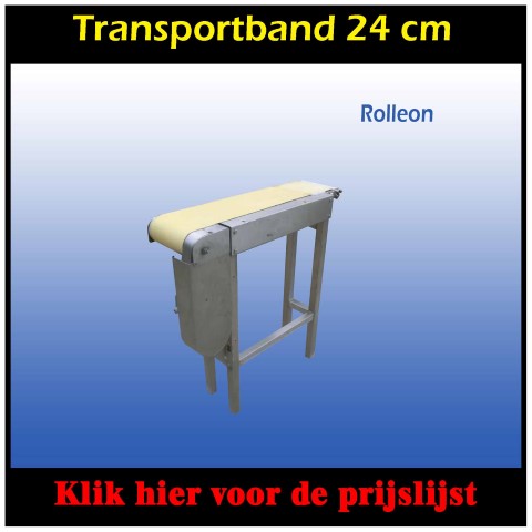 transportbanden gebruikt 24 cm