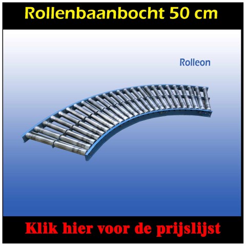 rollenbaanbocht gebruikt van Riet