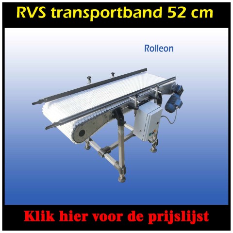 RVS transportbanden