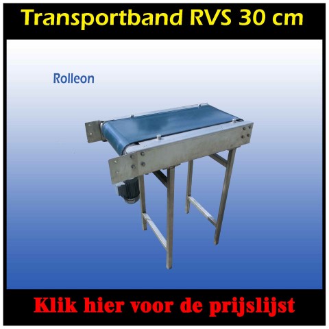 Transportbanden RVS 