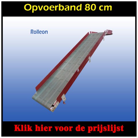 Opvoerbanden karton container 