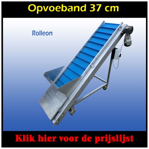 Opvoerband RVS