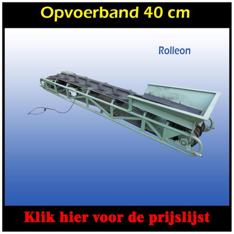 opvoerband 230 volt